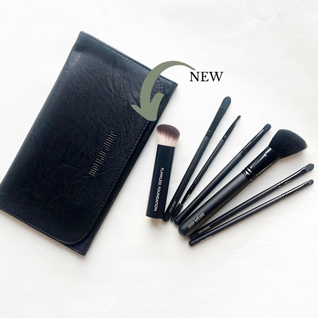 7-piece Brush Set with Brush Wallet